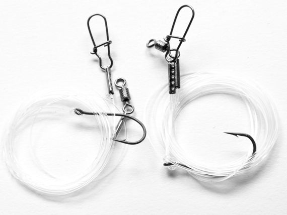 Поводок отводной флюорокарбон Feeder Concept ДРОП ШОТ 2шт