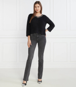 Хлопковый свитер Liu Jo - черный(CF3225 MA97L)