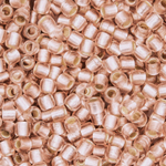 Японский бисер TOHO Round 8/0 (№31F), с внутренним серебрением, прозрачный матовый