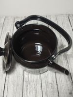 Чайник 2л цил Коричневый  Арабика кофе 42704-102/6