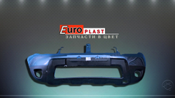 передние бампера на Renault Duster 2010-2014 в цвет 	RNF Blue Minerale