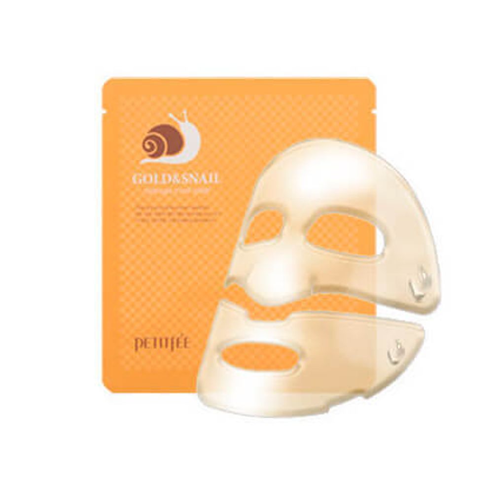 PETITFEE GOLD &amp; SNAIL HYDROGEL MASK PACK