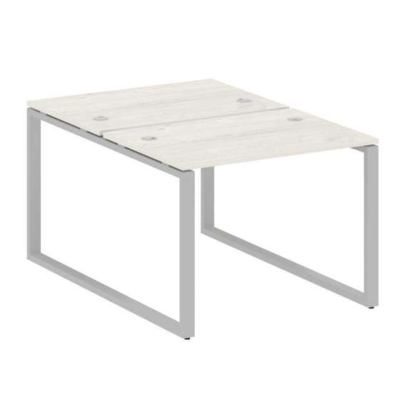 Metal System Рабочая станция на О-образном м/к БО.РАС-СП-2.1 Дуб Наварра/Металл Серый 1000*1475*750