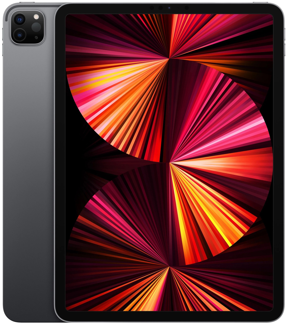 Планшет Apple iPad Pro 11 (2021) 256 ГБ Wi-Fi+Cellular Серый космос Space gray