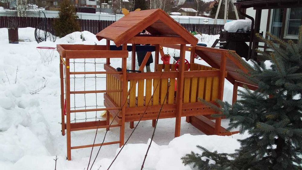 Деревянная игровая площадка для малышей Baby - 12 (Play)