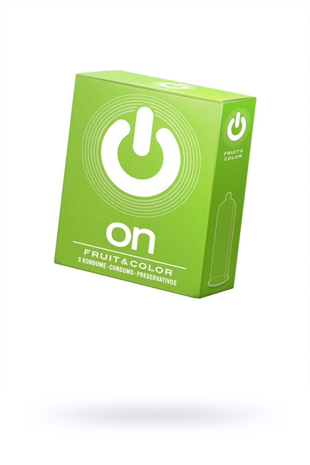Презервативы ''ON)'' Fruit & Color цветные/ароматизированные №3