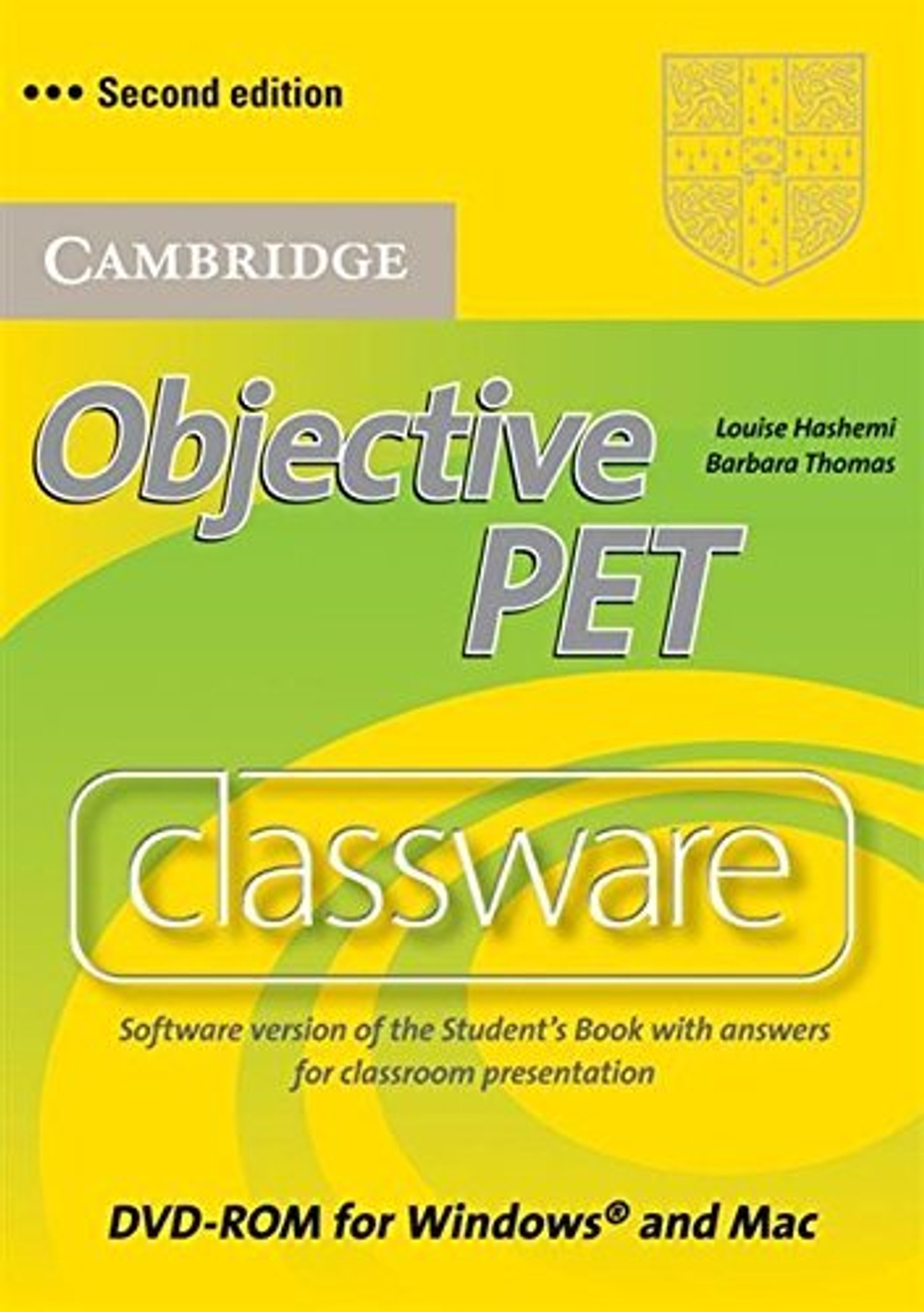 Objective PET Classware DVD-ROM with answers DVD-ROM !!ДИСК!!!