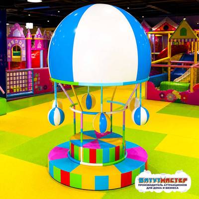 Электрическая карусель детская 4KIDS "Воздушный шар"