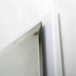 Зеркало Cezares CZR-SPC-INT-800-900-LED-TCH-WARM-BL белое