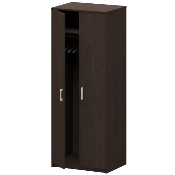 Шкаф для одежды А-307 Дуб венге 770x580x2000 Арго