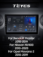 Teyes X1 10,2"для Renault Master, Nissan NV 400  2010-2020
