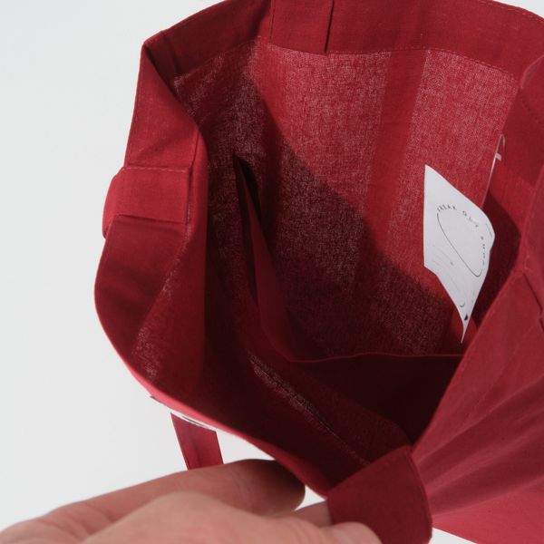 Шоппер Бордовый 142гр - фото 5