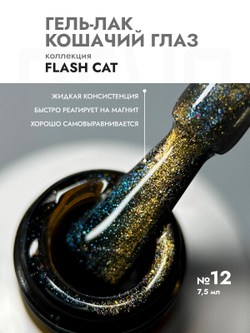 Гель-лак FLASH CAT 12