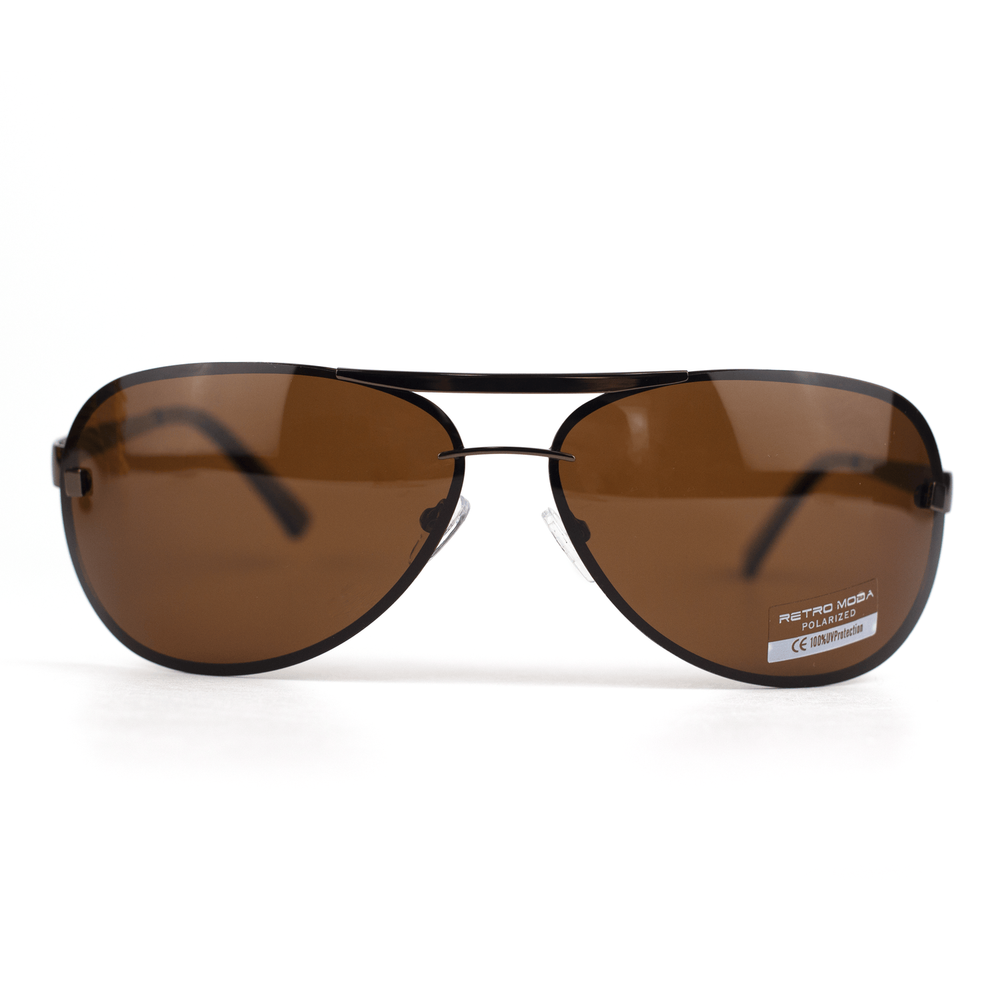 Очки солнцезащитные поляризационные Retro Moda Polarized Рro42 (антифары)