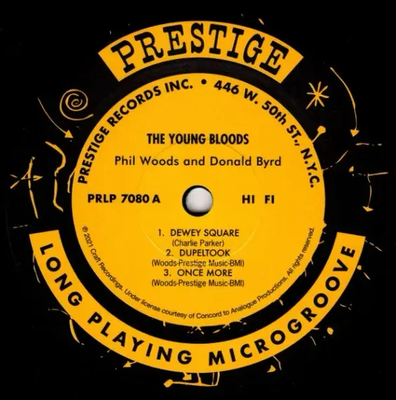 Phil Woods, Donald Byrd – The Young Bloods - Analogue Productions LP