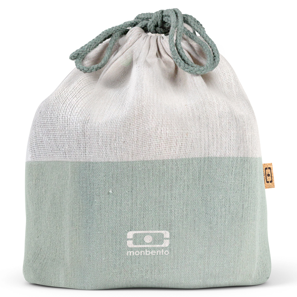 Мешочек для ланча mb pochette l, natural green