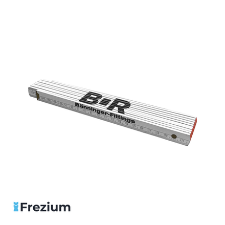 Складной метр (линейка) 2 метра "Banninger-Fittings"