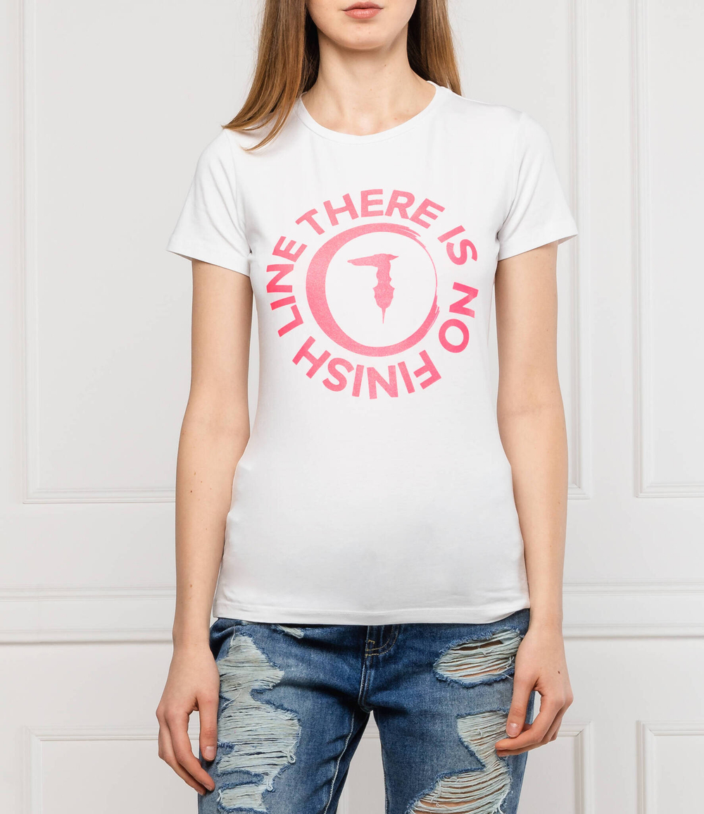 футболка Trussardi - белый(56T00382 1T003614)