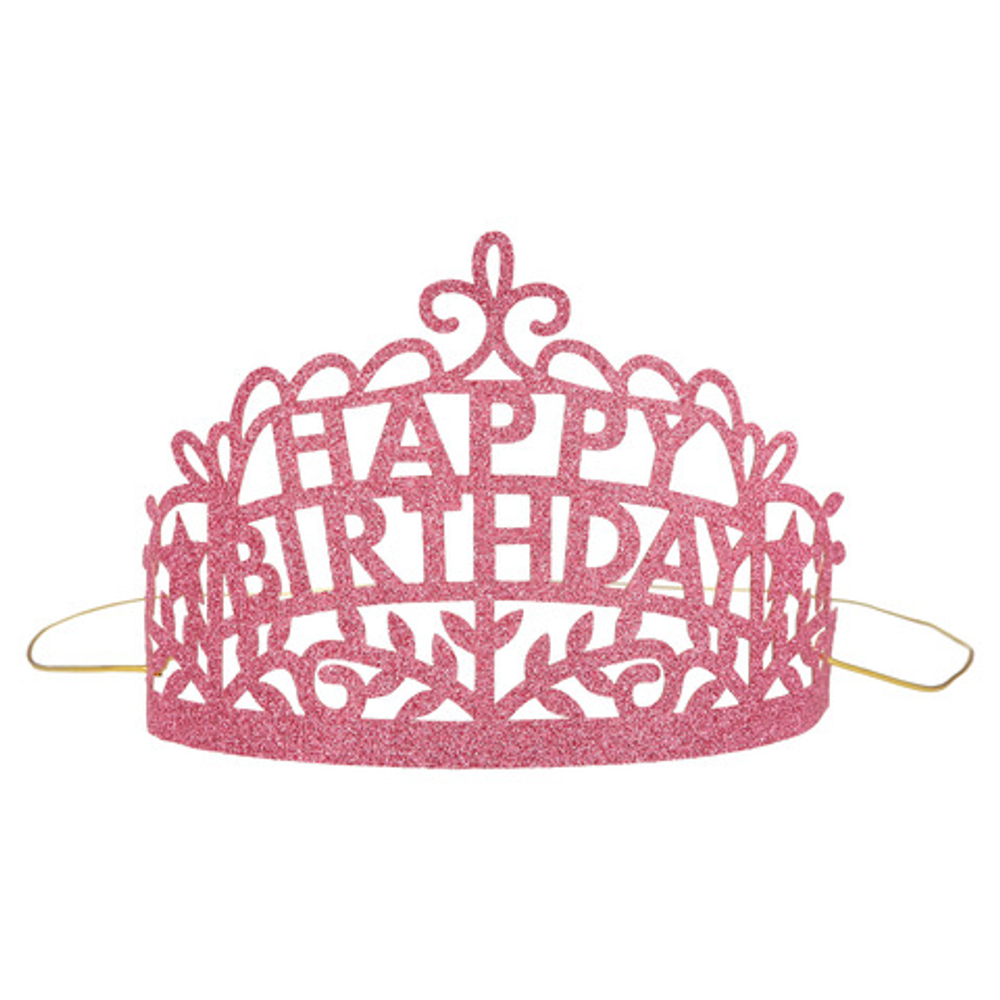 Тиара "Happy Birthday" 8 шт.