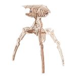 Робот Захватчик миров от Lemmo - Подвижная сборная модель, деревянный конструктор, 3d пазл