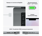 16.2" Ноутбук Apple Macbook Pro Late 2021 (34562234, Apple M1 Pro, RAM 16 ГБ, SSD 1 ТБ, Apple graphics 16-core), MK193LL/A, серый космос