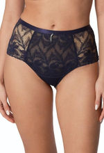 Трусики-слипы Simone с завышенной линией талии (Размер: XL) (Цвет: темно-синий)