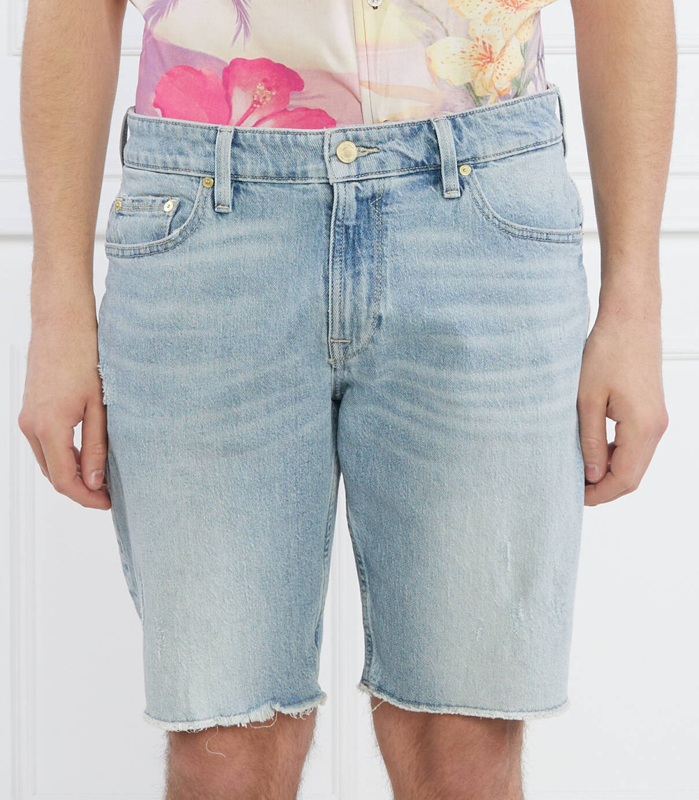 Шорты GUESS - голубой(M3GAV2 D4K30)