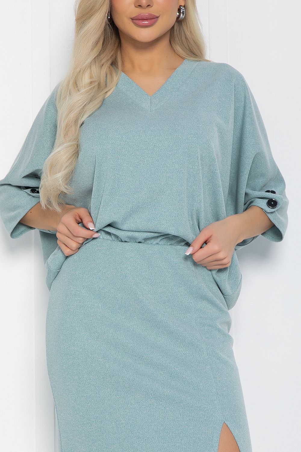 Платье Вэнсдей (мята) П12578-4 LT Collection