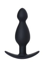 Анальная пробка A-Toys Medium черная 11,5 см