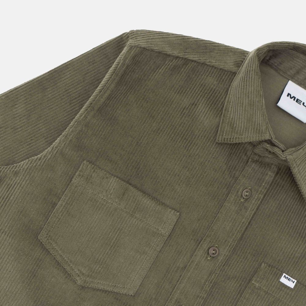 Рубашка Меч FW23 Velvet Basil Темно-зеленая