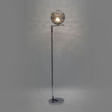 01214/1 / напольный светильник / хром