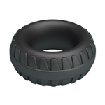 Черное эрекционное кольцо Dilson (Цвет: черный)