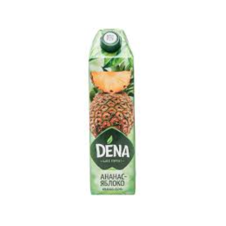 Сок натуральный Dena ананас-яблоко1 л