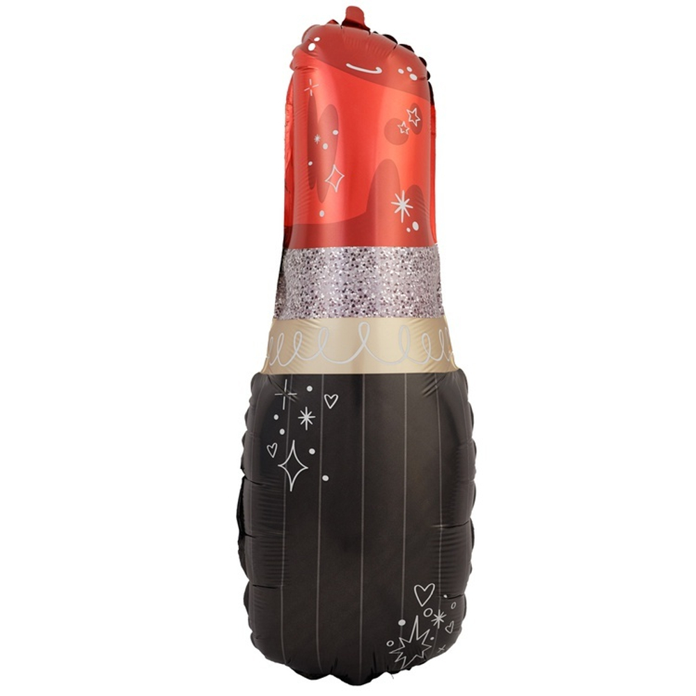 Фольгированный шар-фигура «Губная помада» в ассортименте