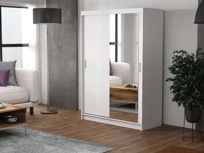 Шкаф-купе Амбрелла Белый Фасадный 0101  120*60*220