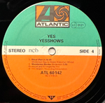 Yes - Yesshows 2LP (Скандинавия 1980г.)