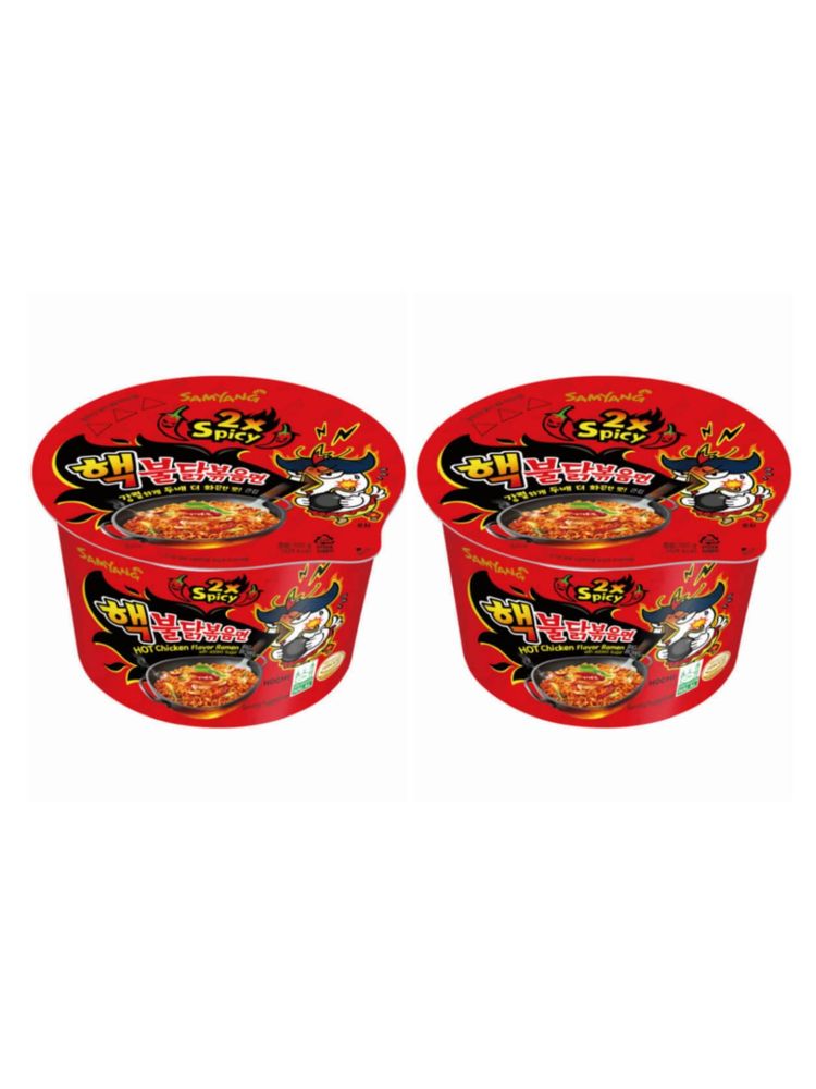 Лапша Samyang Острая курица 2xSpicy 105 г x 2 шт