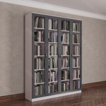 Шкаф книжный 4/1 (мадес)