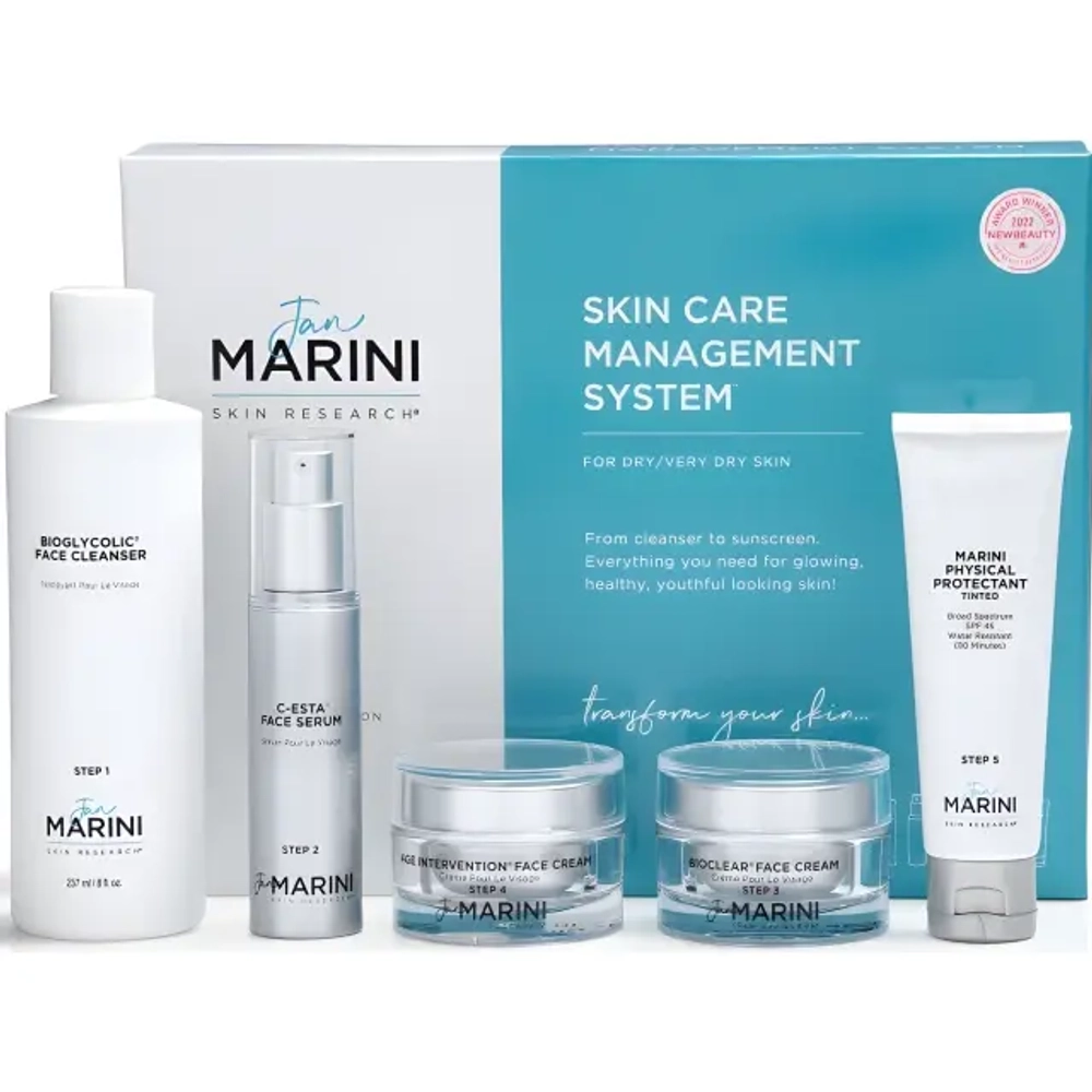 Система ухода для сухой и очень сухой кожи c SPF45