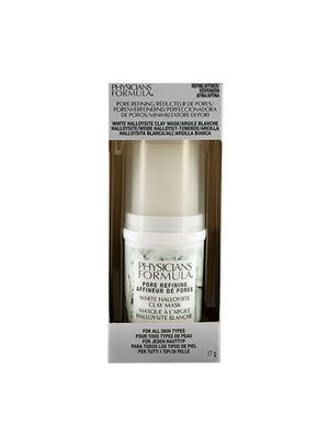 PHYSICIANS FORMULA Маска для лица Очищающая поры "Белая глина" Pore Refining White Halloysite Clay Mask.17г