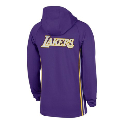 Баскетбольная толстовка Nike Dri-FIT NBA Los Angeles Lakers Zoned Sweatshirt Purple