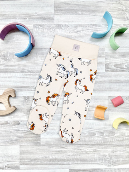 Ползунки Mjölk Единороги на широком поясе