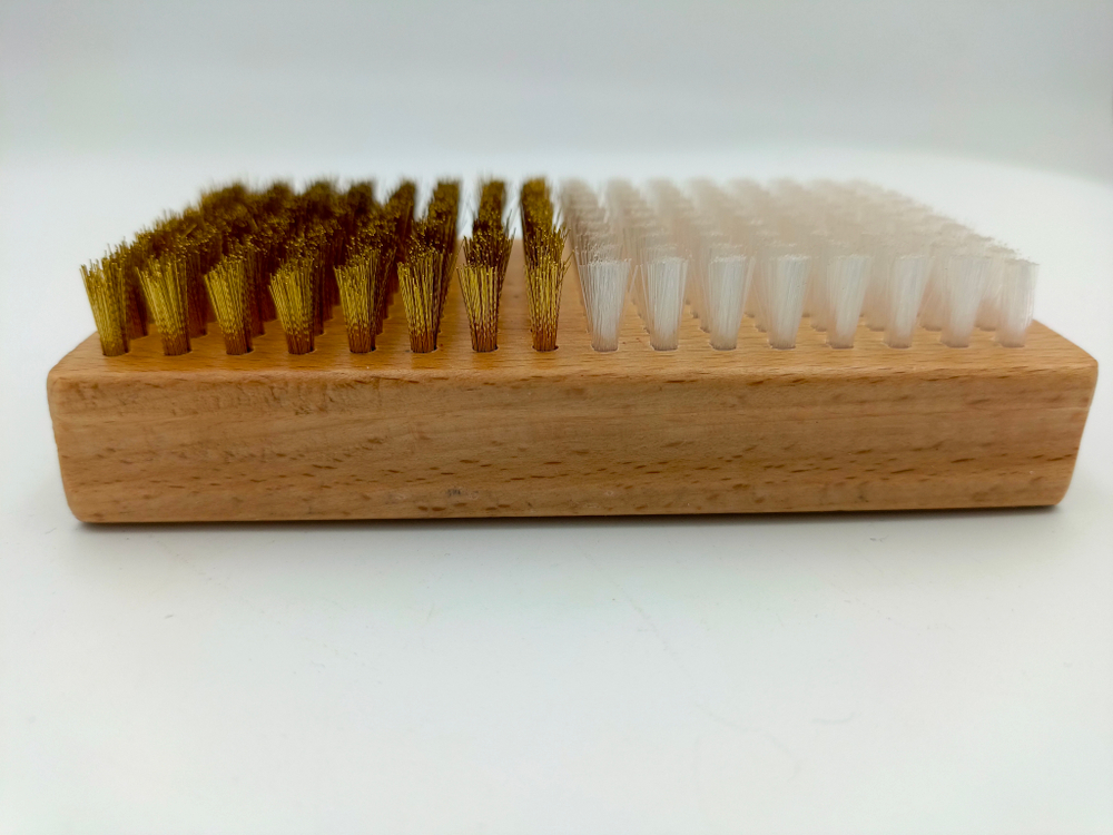 Щетка для лыж смешанная нейлон-медь