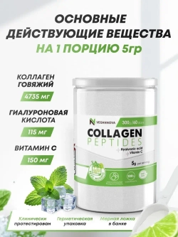 Коллаген со вкусом мохито (300 гр)