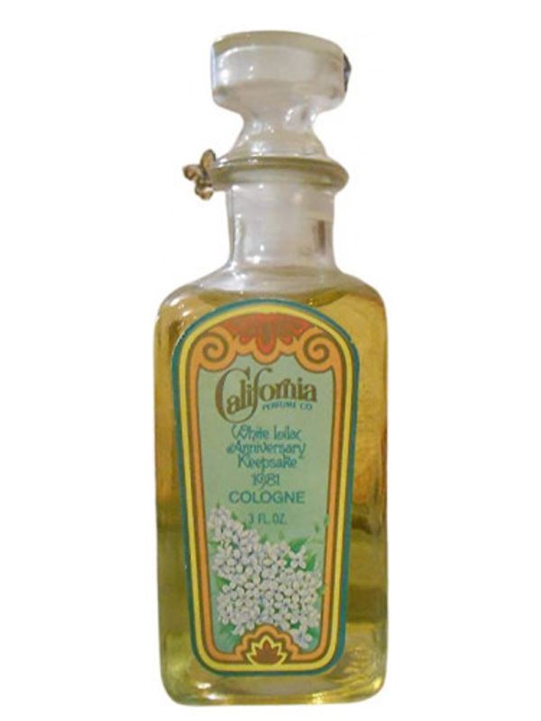 Avon California Anniversary Keepsake White Lilac