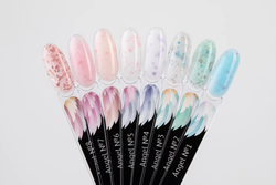 Monami Secret Angel Gel - Гель жесткий с поталью и шиммером