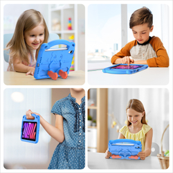 Чехол для детей на планшет iPad Mini 6 2021 и Mini 7 от от Dux Ducis, серия Panda Series Case