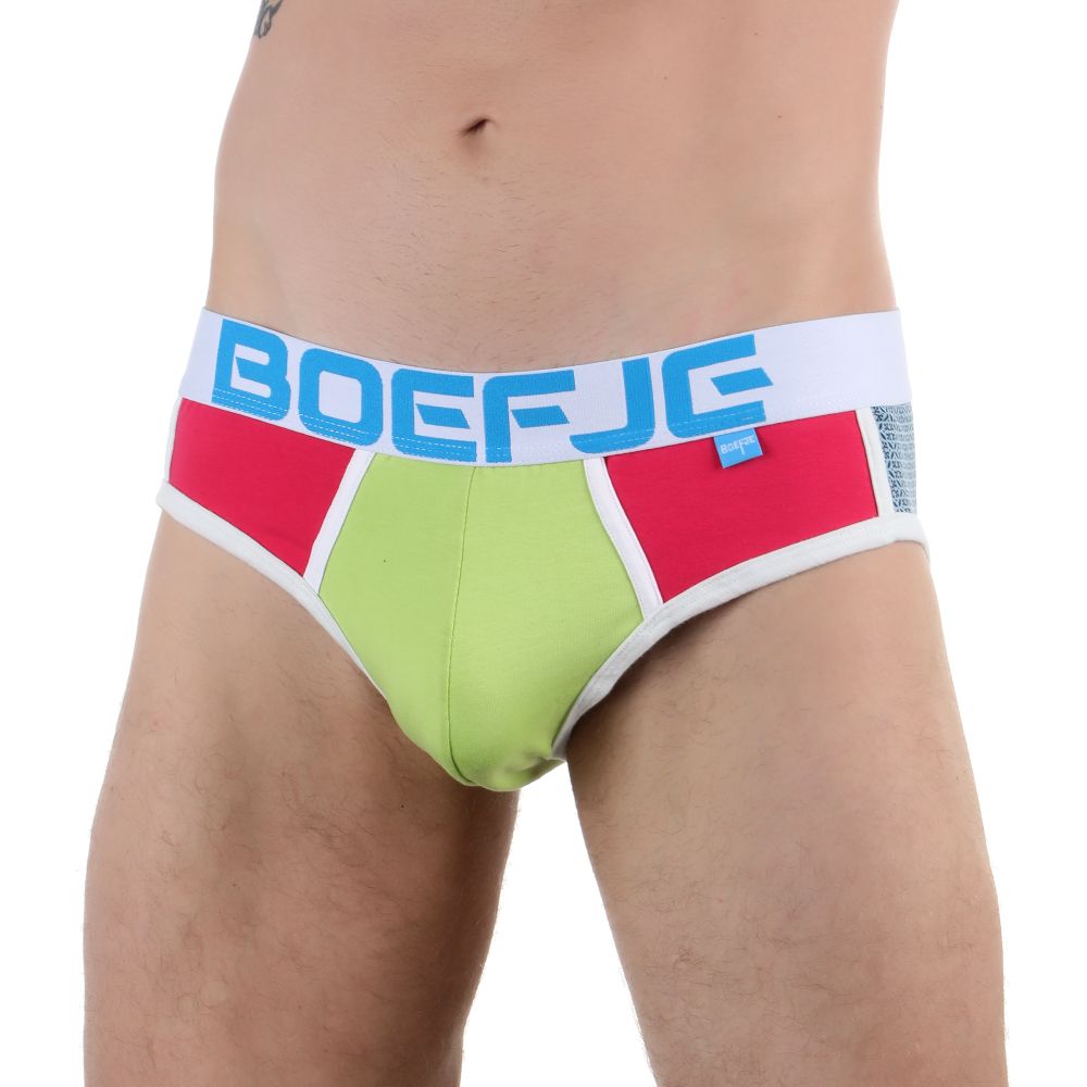 Мужские трусы слипы разноцветные Boefje