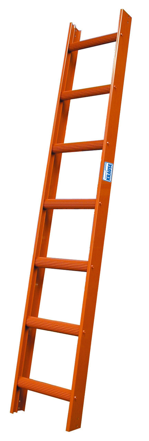 Стационарная лестница для крыши, красн. 10 ступ. (804686)
