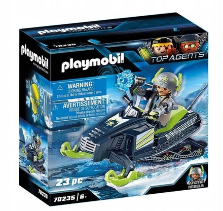 Конструктор Playmobil Top Agents 70235 Снегоход